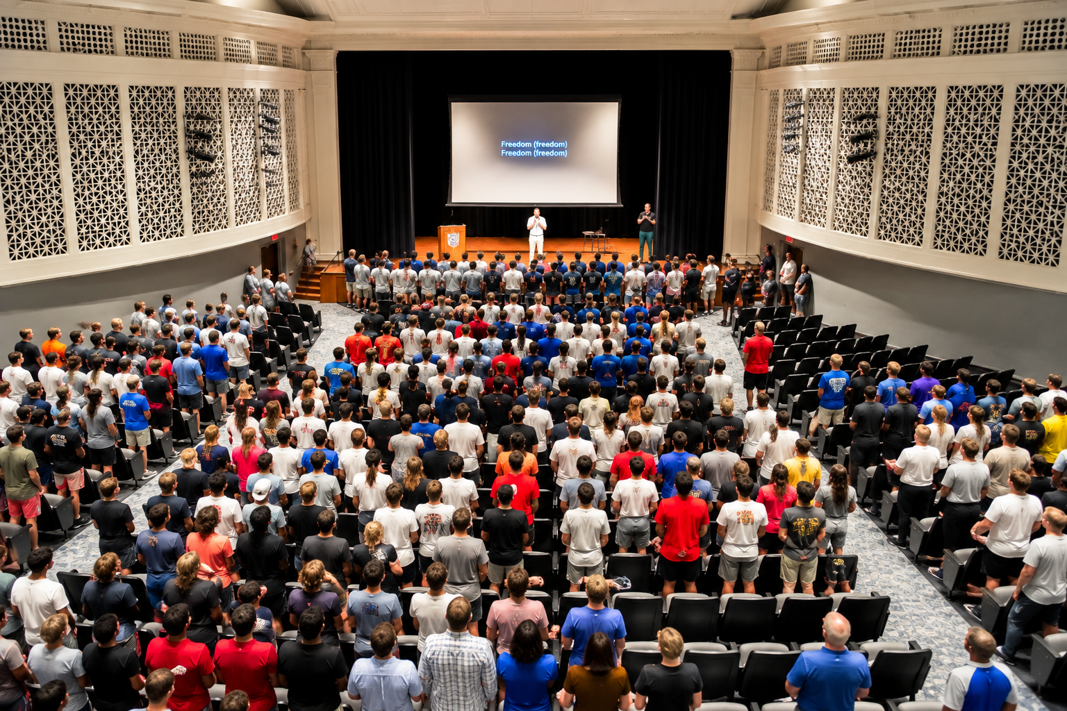 Bailey Performance Group large-audience keynote presentation in auditorium
